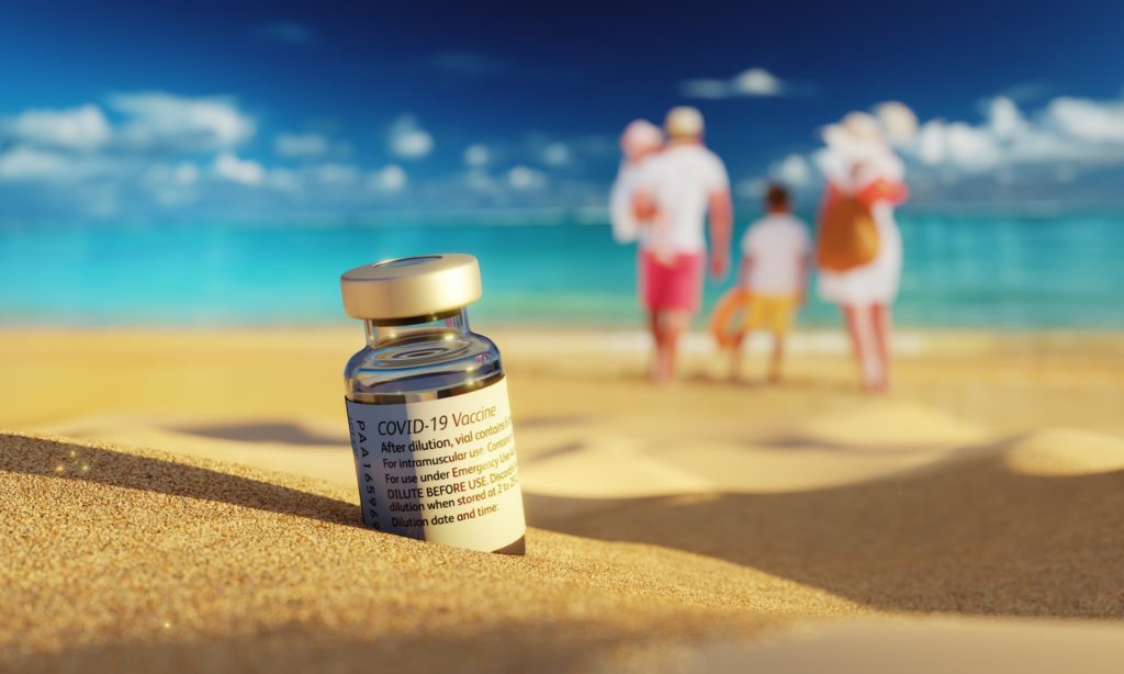 Corona-Impfung im Urlaub